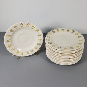 One Metlox Poppytrail Pepper Tree Saucer Plate