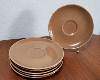 Iroquois Casual China Russel Wright Nutmeg Brown Lunch 9 inch Plate Vintage Rare