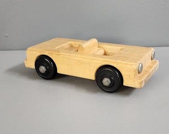 Vintage Wood Toy Car