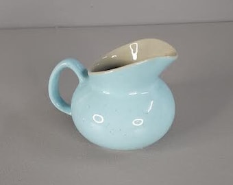 Harkerware Speckled Blue and Gray Creamer