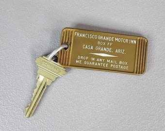 Vintage Francisco Grande Motor Inn Casa Grande, Ariz Room #406 Key
