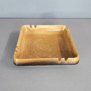 Pottery Craft Ashtray Robert Maxwell