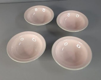 One Harkerware Pink and Grey Cereal Bowl Multiples Available