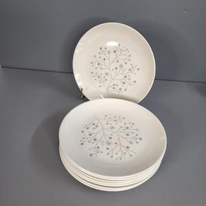 One Homer Laughlin Dura Print Paradise Floral Pattern Dinner Plate (Multiples Available)