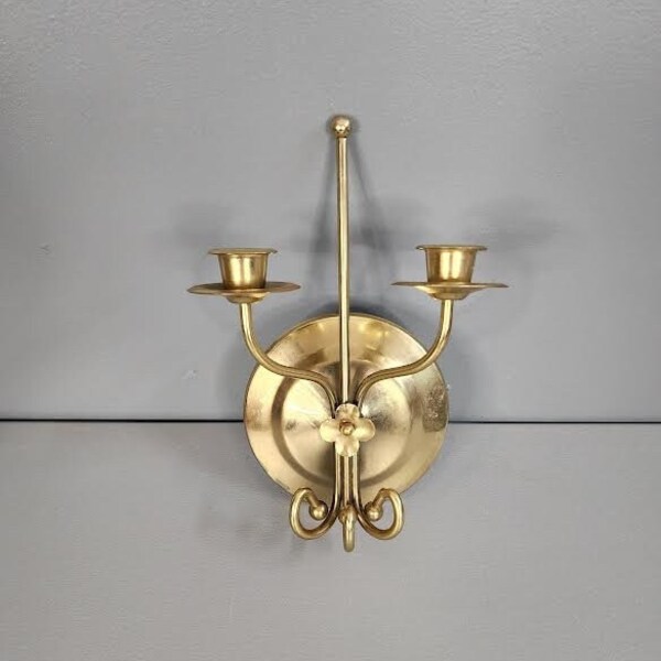 Candle Wall Sconce Etsy