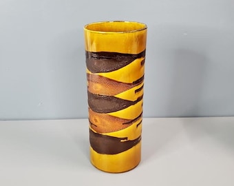Large Royal Haeger Earth Wrap Pottery Vase