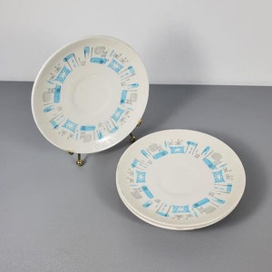 One Blue Heaven Saucer Plate