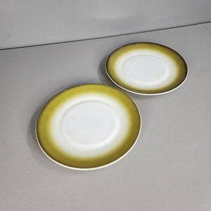 One Large Fire King Anchor Hocking 10&quot; Avocado Green Dinner Plate Multiples Available