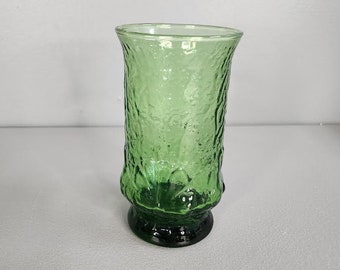 Anchor Hocking Rain Flower Drinking Glass