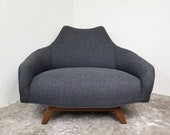 Alan White Furniture Co Lounge Chair (New Upholstery)
