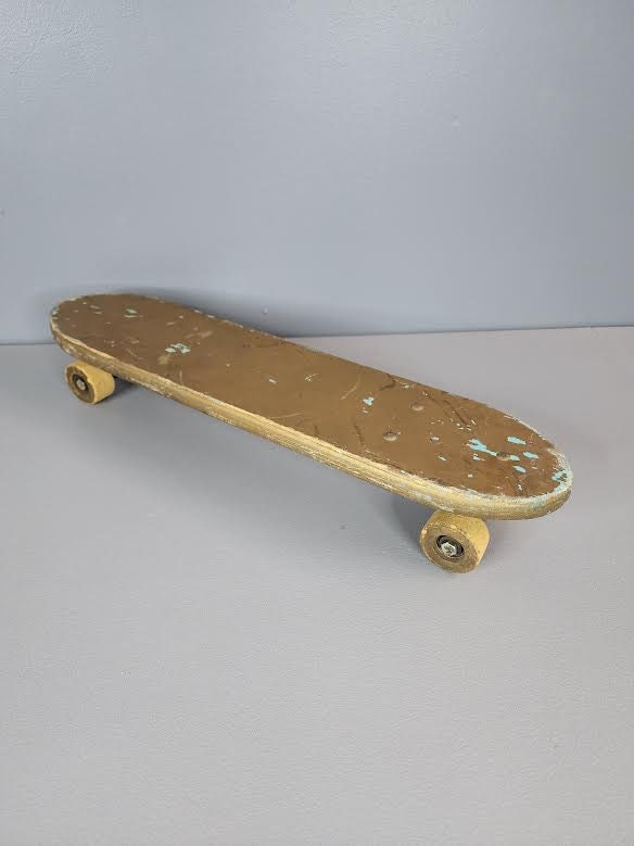 Vintage Skateboard Old School Skate Board Wall Hanger Decor Original Trucks  Wheels Skateboard VINTAGE Classic 70's Board Cruiser Old Grip 