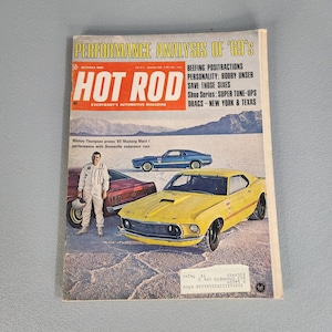 Hot Rod Magazine October 1968