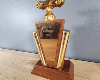 Vintage Car Show Trophy