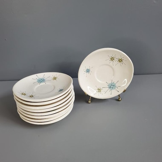 One Franciscan Starburst Saucer Plate Multiples Available Etsy