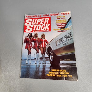 Vintage Super Stock Magazine July 1972