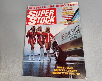 Vintage Super Stock Magazine July 1972