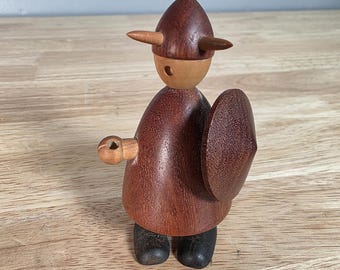 1950s Jacob Jensen Teak Vikings Figures Toys Illum Bolighus