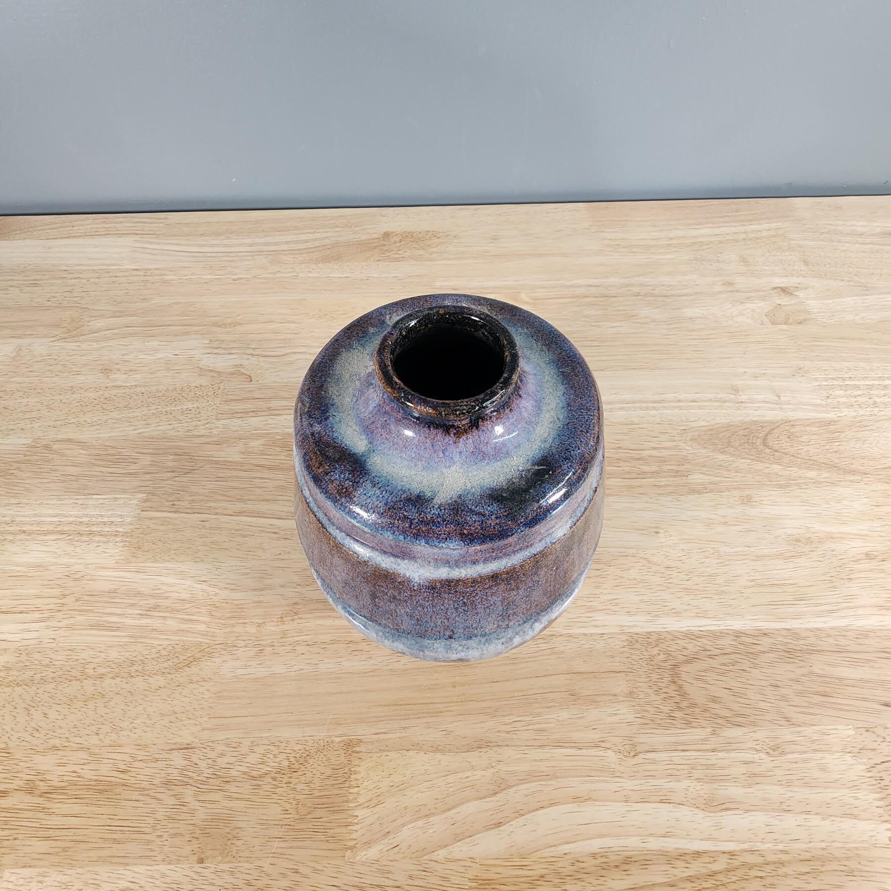 Drip Glaze Studio Pottery Vase - Etsy