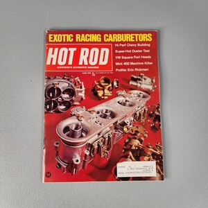 Hot Rod Magazine June 1970