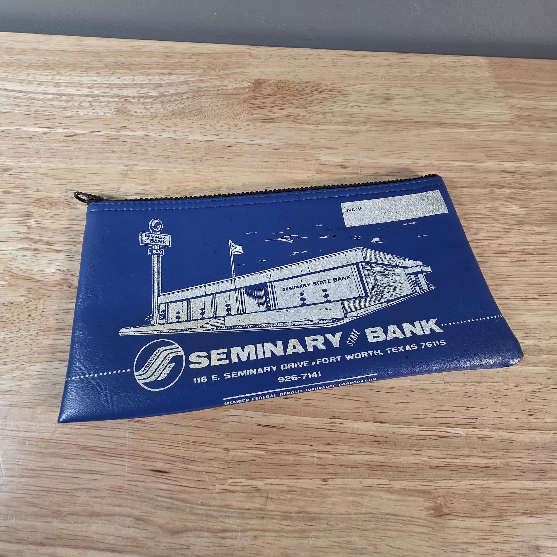 Vintage Bank Deposit Bag - Etsy Canada