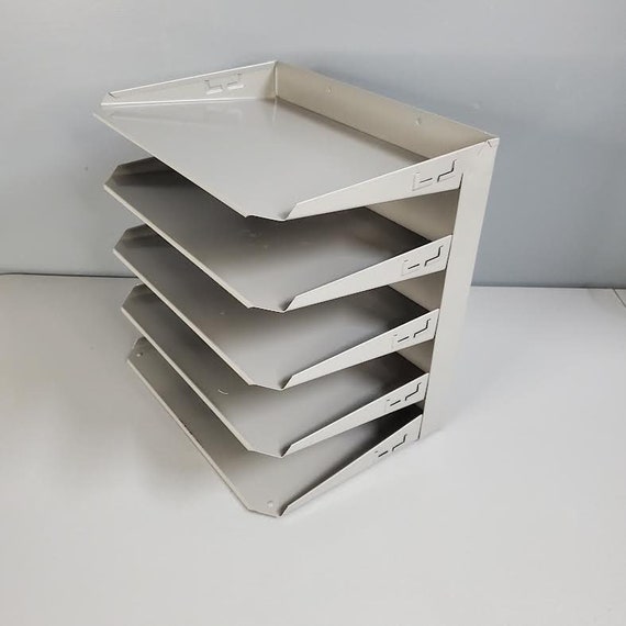 Vintage Metal File Tray Etsy
