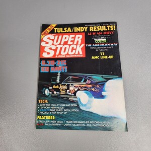 Vintage Super Stock Magazine November 1972