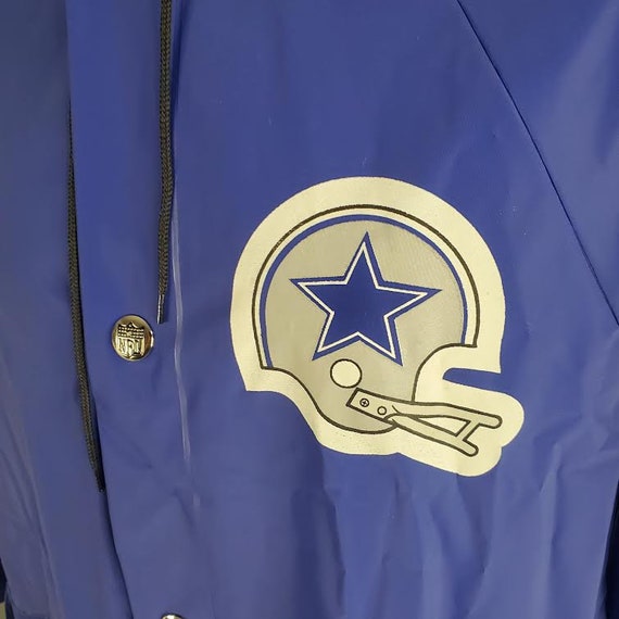 Vintage 80s Dallas Cowboys Rain Coat - image 2