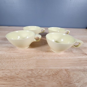 Set of 4 Boontonware Melamine Mugs Cups