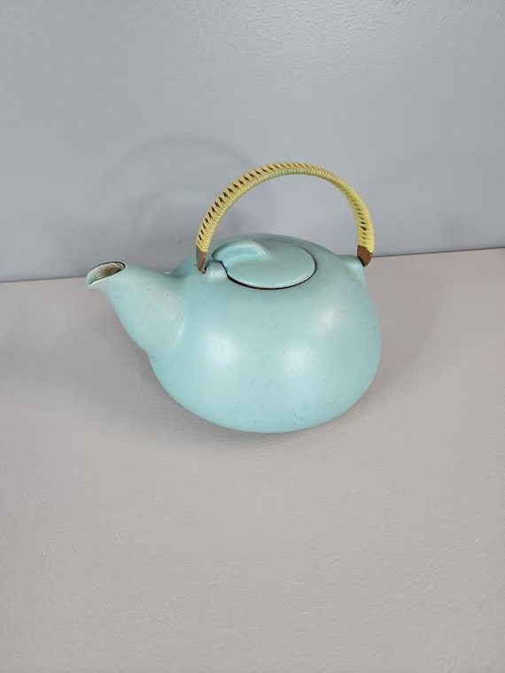 Heath Ceramics Turquoise Nutmeg Teapot - Etsy 日本