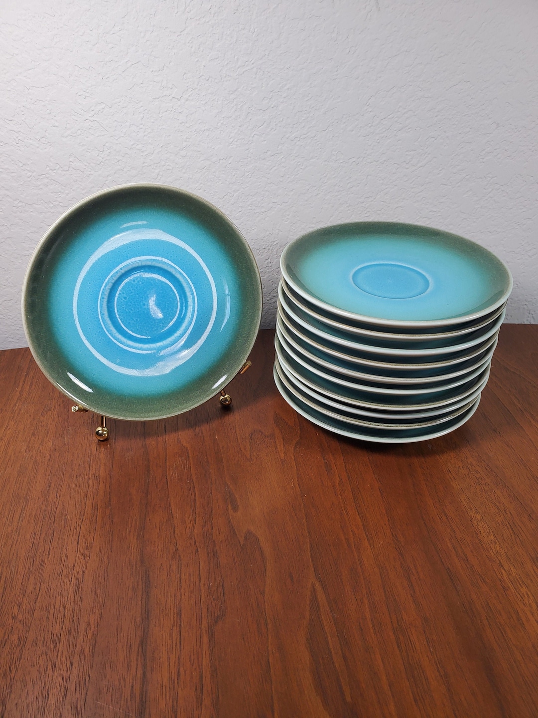 One Syracuse China Carefree Calypso Aruba Saucer Plate - Etsy