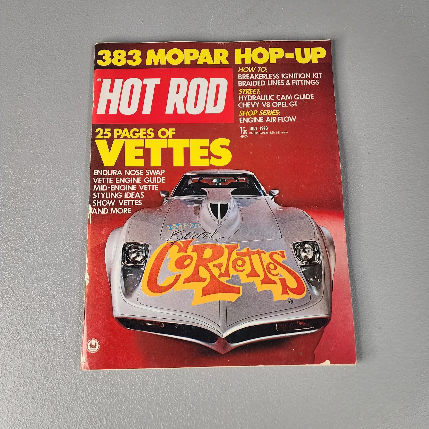 【Hot Rod】　ヴィンテージマガジン　1970年代 Hot Rod Magazine July 1973 - Etsy