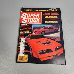 Vintage Super Stock Magazine January 1978