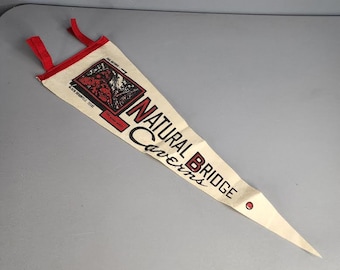 Vintage 1950s Novelty Souvenir Wool Felt Pennant: Alcatraz Class