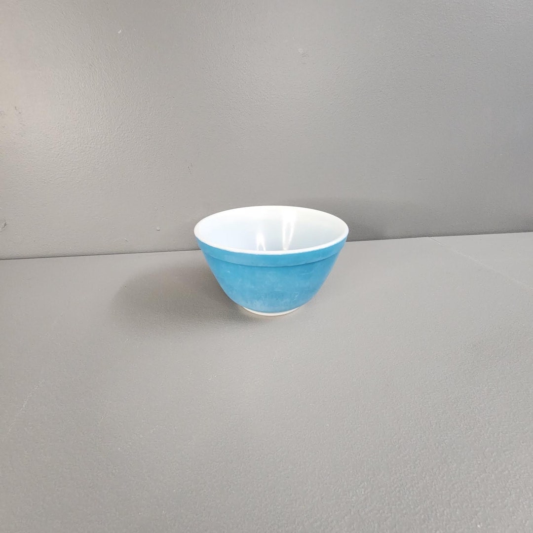 Pyrex 407 Pyrex Blue 401 Bowl - 1.5 Pt - Etsy