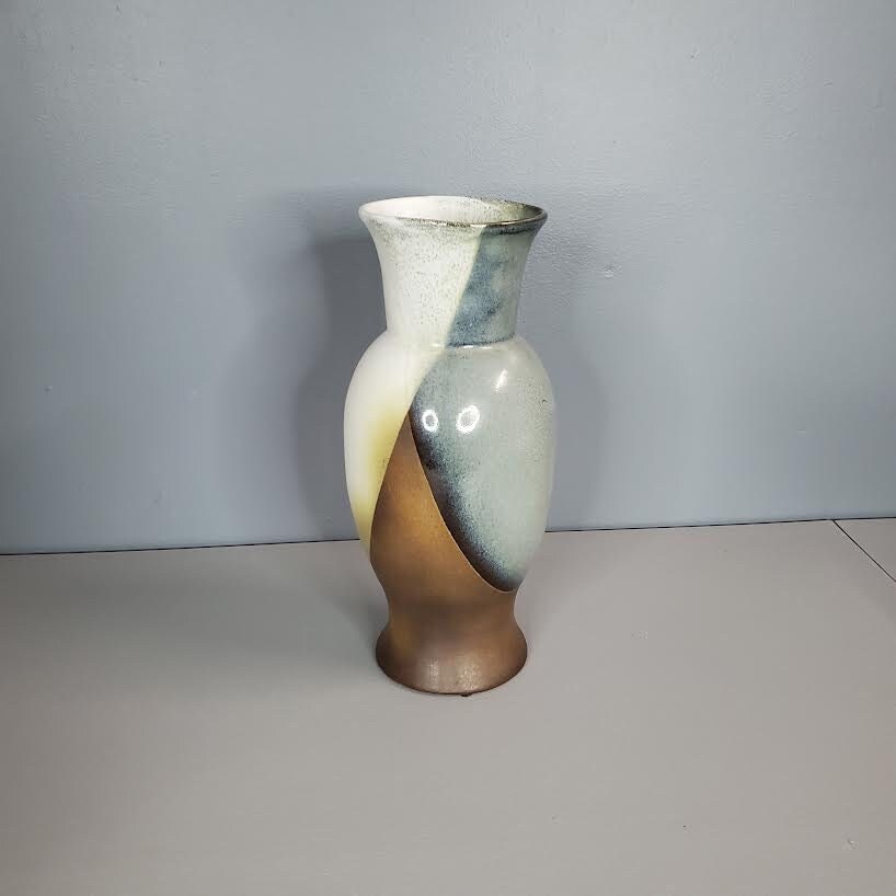 Large Pottery Craft Vase Robert Maxwell