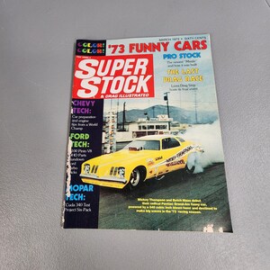 Vintage Super Stock Magazine March 1973