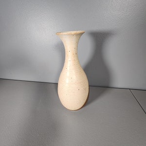 Large Ceramic Pottery Vase Signed 11 Tall image 2