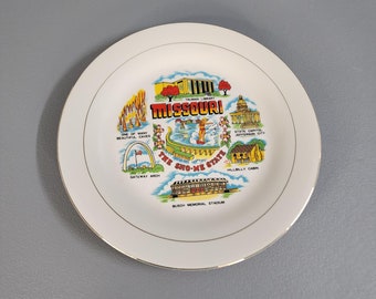 Missouri Collectible Souvenir Plate