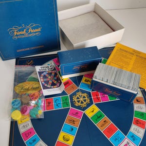 1981 Trivial Pursuit Master Game Genus Edition