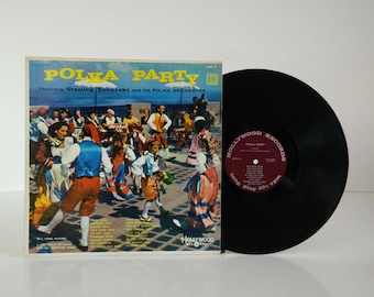 Polka Party featuring Stanley Yovorski / vintage vinyl record album