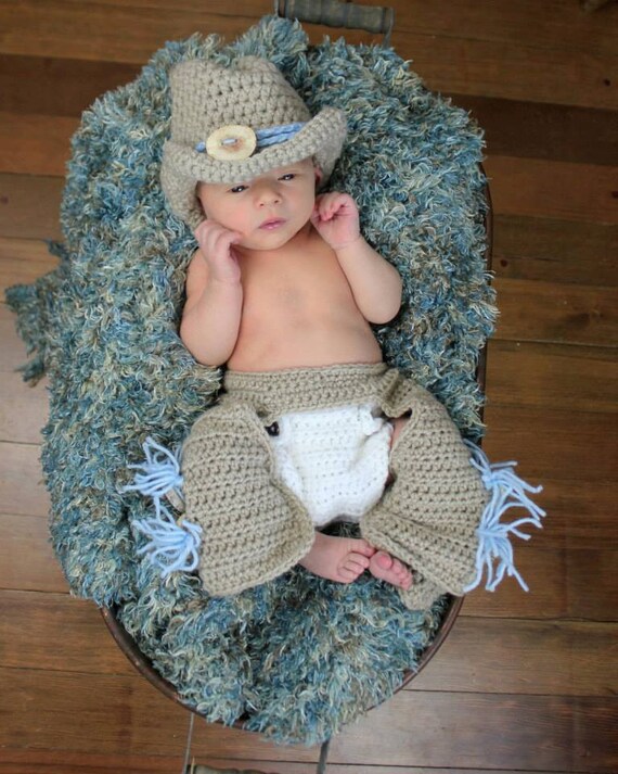 newborn cowboy outfit