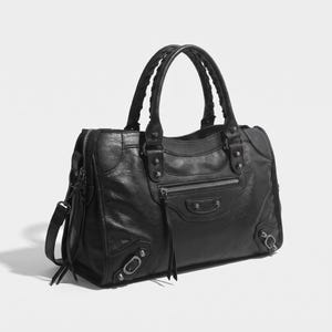 Black Grunge Handbag - Etsy