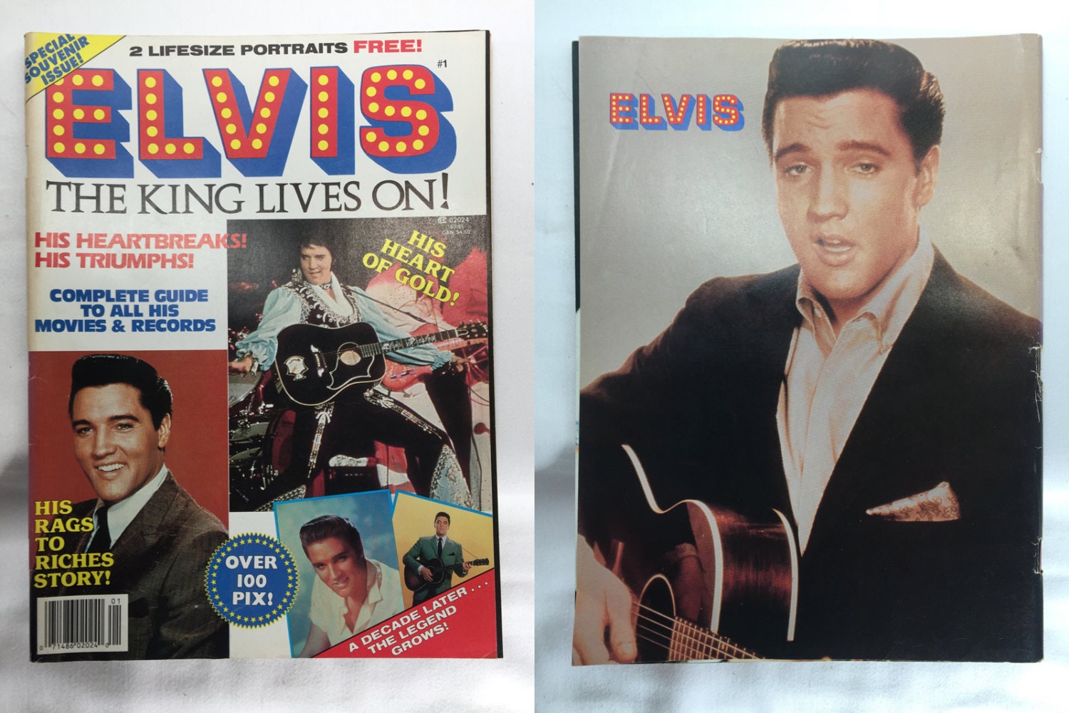 Elvis Presley Collection of Commemorative Magazines and Newspaper 5