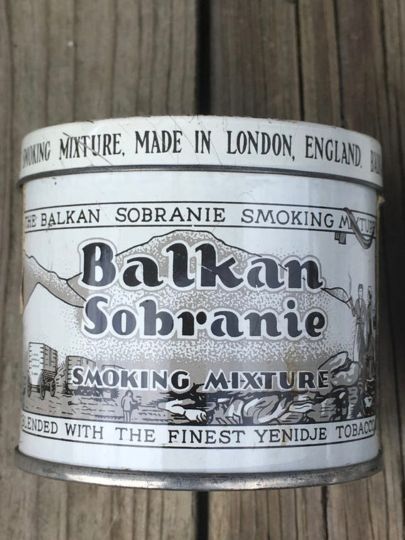 where can i buy balkan sobranie pipe tobacco Buy Tobacco Tin John Cotton's Nos. 1&2 the Balkan Sobranie Smoking Mixture  Tin Retro Advertising Tobacciana Pipe Tobacco London England Germany Online  in India