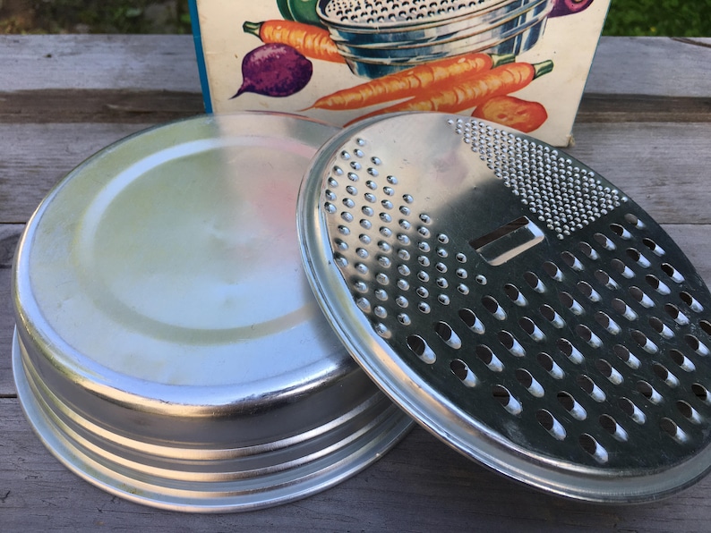 Aluminum 4 Way Grater Shredder Pan Rustproof Tarnishproof Etsy Canada
