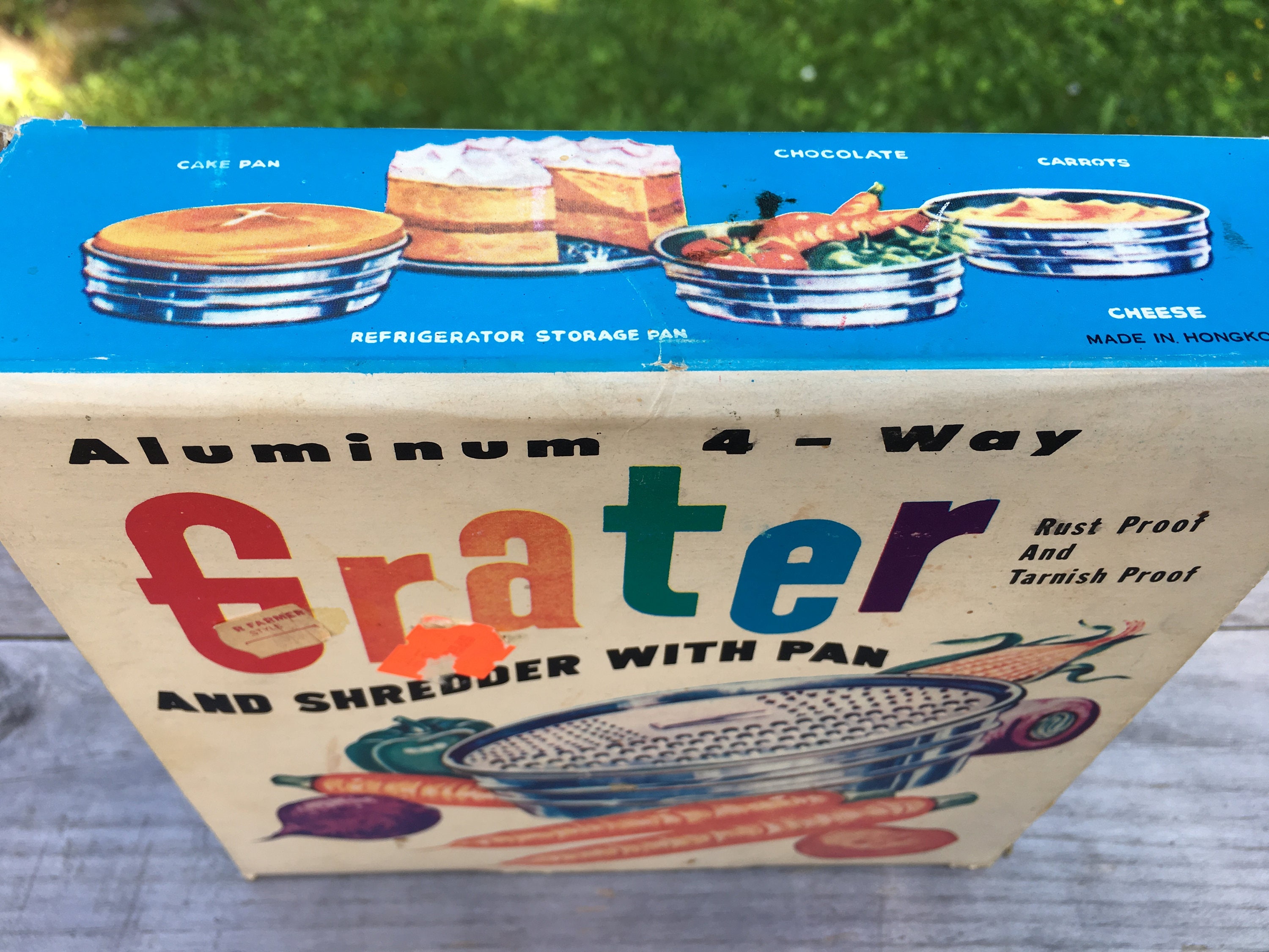 Aluminum 4 Way Grater Shredder Pan Rustproof Tarnishproof Etsy Canada