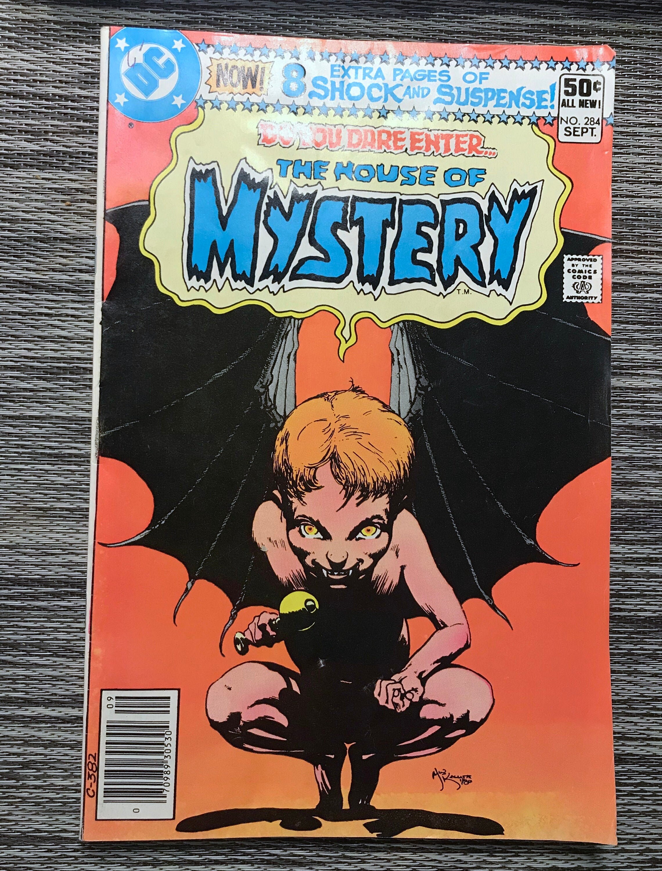 Comics Dc Comics The House Of Mystery No 284 1980 Ruby King Etsy