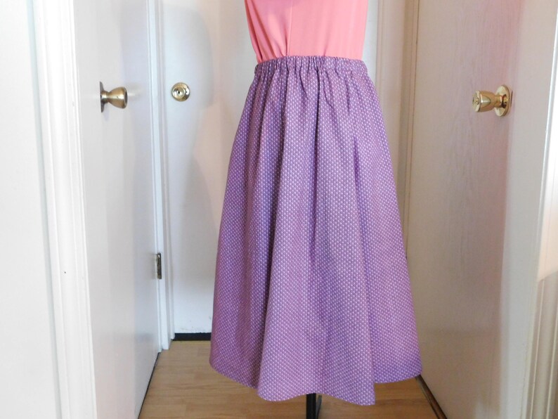 Purple Skirt Country Skirt Pioneer Trek Pioneer Clothing - Etsy