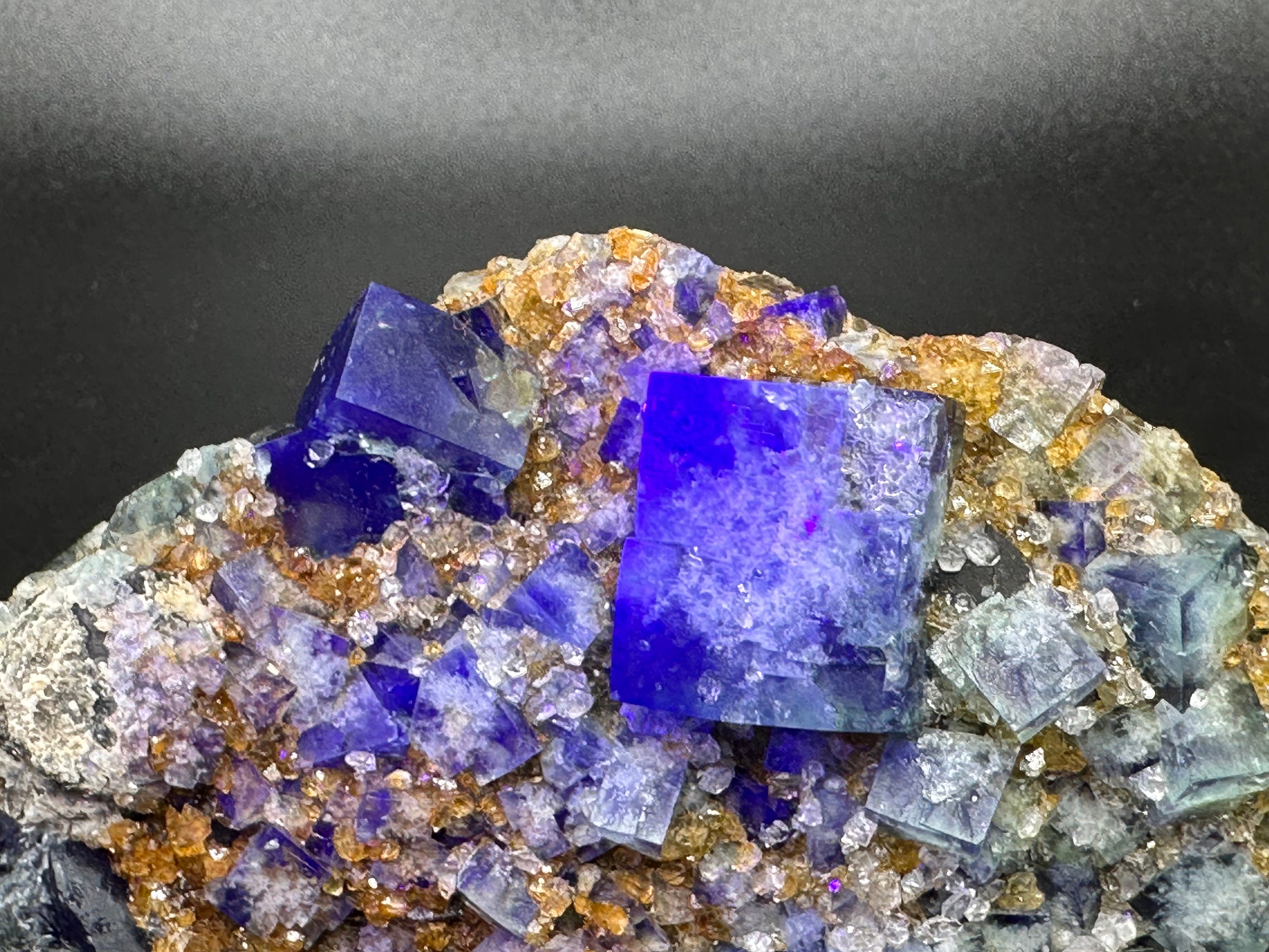 SuperNova pocket fluorite / UK fluorite / Diana Maria mine - Etsy 日本