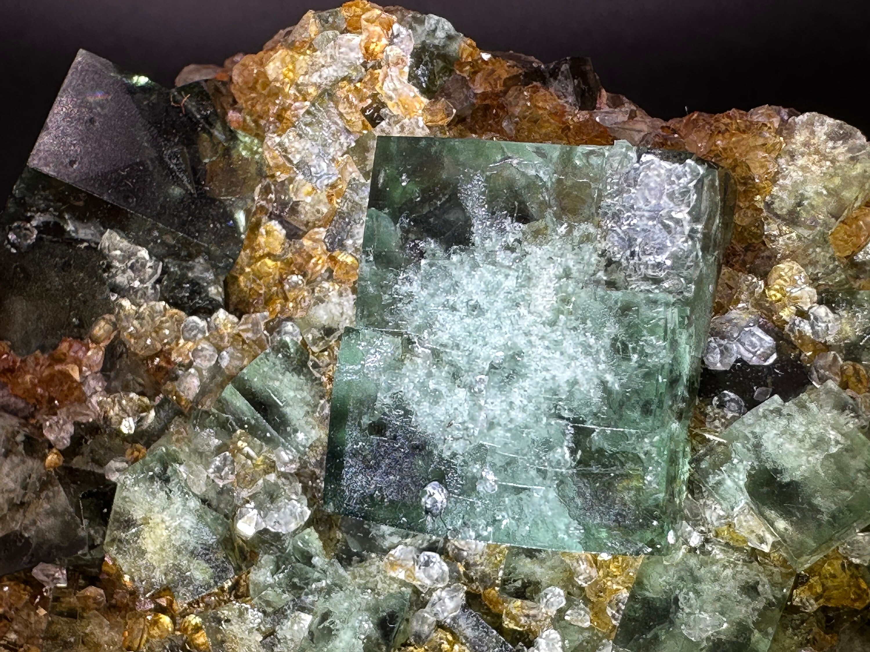 SuperNova pocket fluorite / UK fluorite / Diana Maria mine - Etsy 日本